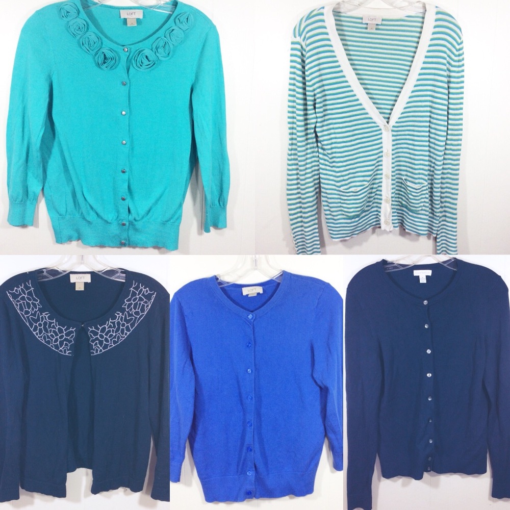 Bundle of 5 | Size M, Lightweight Sweaters